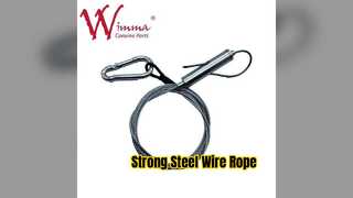 حبل أسلاك الفولاذ القوي دعم موثوق