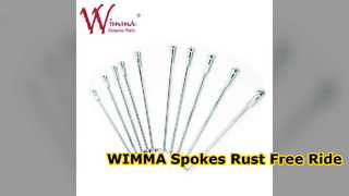 مجموعة WIMMA للدراجات النارية باللون الفضي الأمامي والخلفي