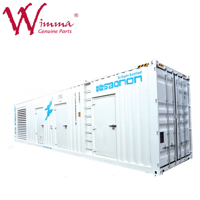 مولد كهربائي ديزل رقمي حاوية مجموعة المولد SAONON 625 KVA نوع الحاوية