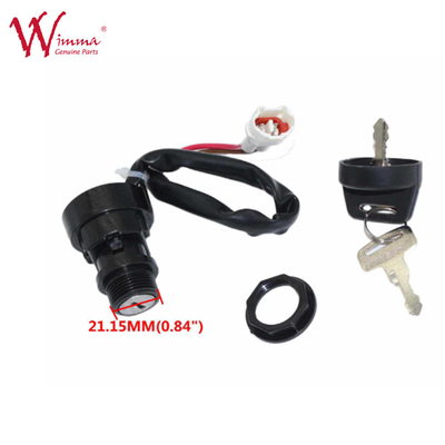 تجميع مفتاح إشعال الدراجة النارية لـ YAMAHA YFM 350 ISO9001 الأسود ON / OFF