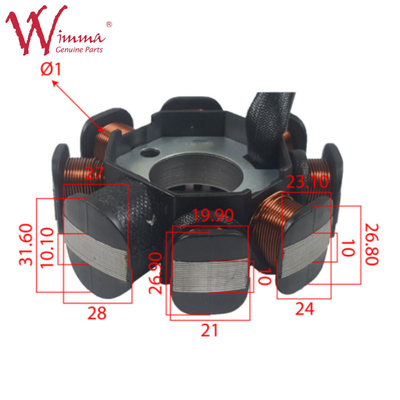 الدراجة النارية المغناطيسية الستاتور الملفوفة FX250AK47 ISO9001 المدرجة