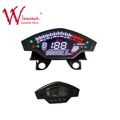 عداد سرعة الدراجة النارية Assy Universal RZ180 عداد سرعة إلكتروني قابل للتعديل ABS مواد بلاستيكية / حديدية