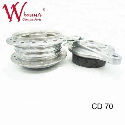 محور عجلة الدراجة النارية المخصصة CD70 المعدنية الملمع ISO9001 محور عجلة الدراجة النارية