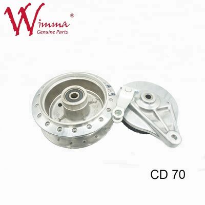 محور عجلة الدراجة النارية المخصصة CD70 المعدنية الملمع ISO9001 محور عجلة الدراجة النارية